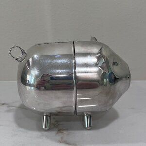 Kids Silver Piggy Bank
